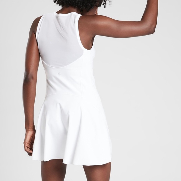 NWT Sold Out Athleta Match Point Dress Premium Beautiful Athletic Summer Dress - Picture 3 of 11